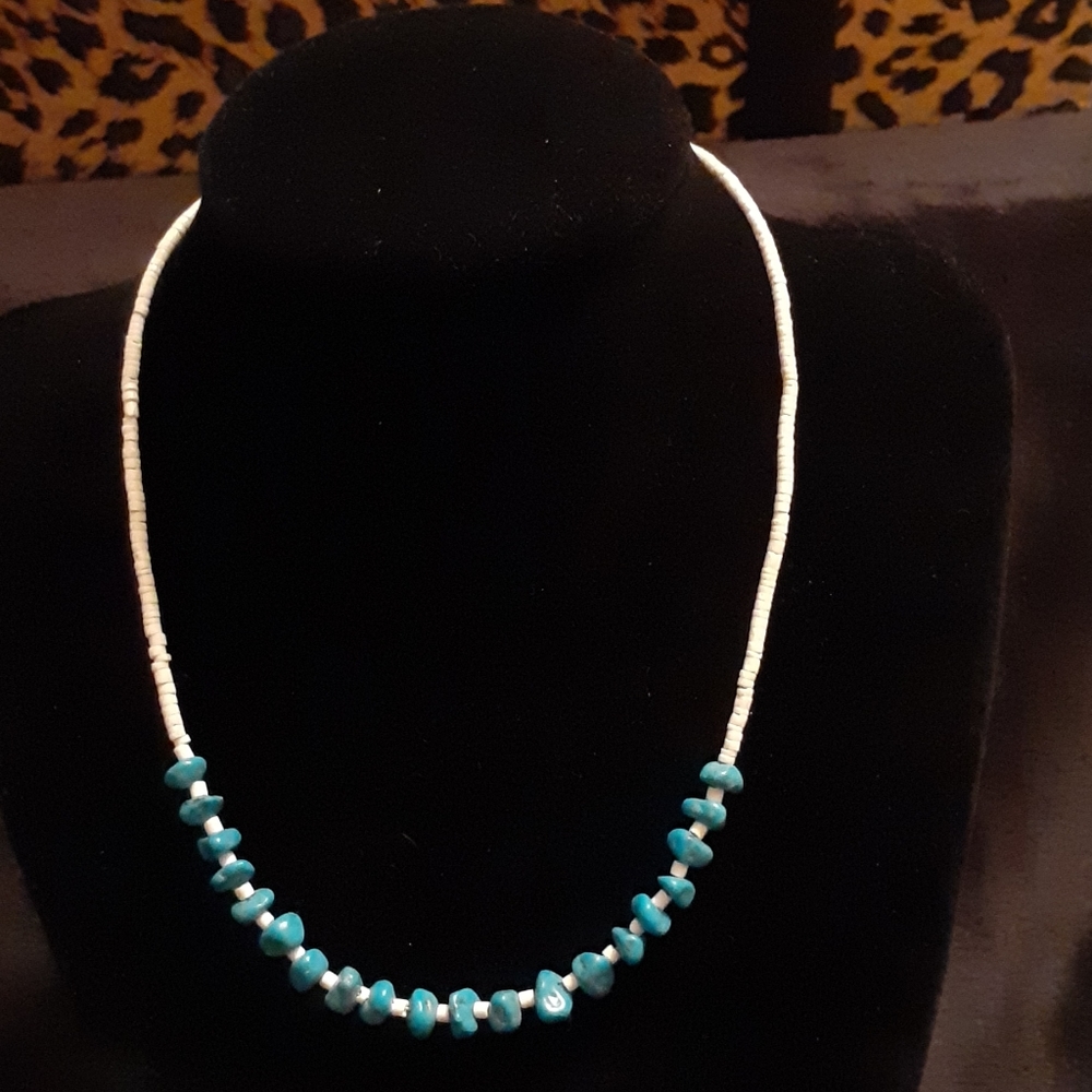 Turquoise & Mother of Pearl - Picture 2 of 4